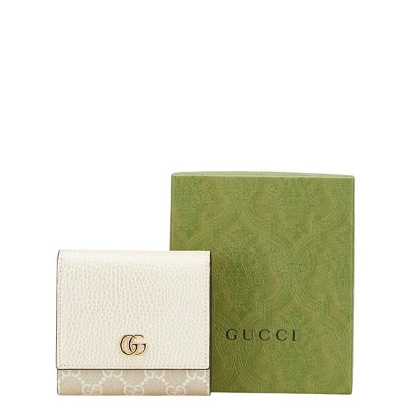 GUCCI Beige Leather Wallet - Picture 10 of 11